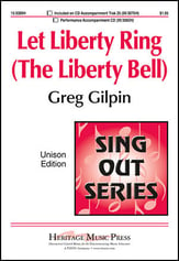 Let Liberty Ring Unison choral sheet music cover